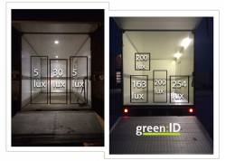 LED High Power hoek rail 75cm 24V 4000k LED hoek rail 24V 90° montage in dakrand van trailers of bakwagens