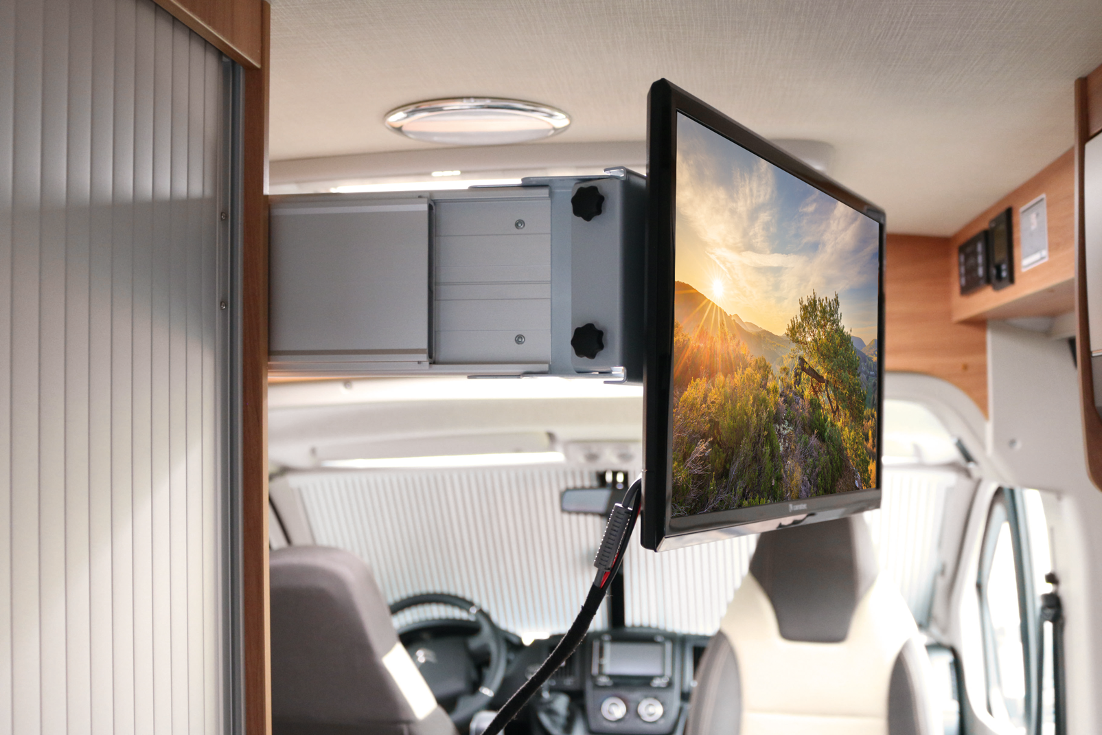 salto Bestaan Millimeter TV beugel TV steun TV houder camper caravan vrachtwagen boot