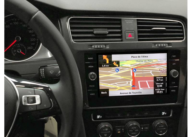 Hoelahoep Intentie Warmte VW Volkswagen Seat Skoda MIB navigatie integratie set (AVIC F260VAG)