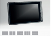 7" QUAD AHD DVR Monitor micro SD